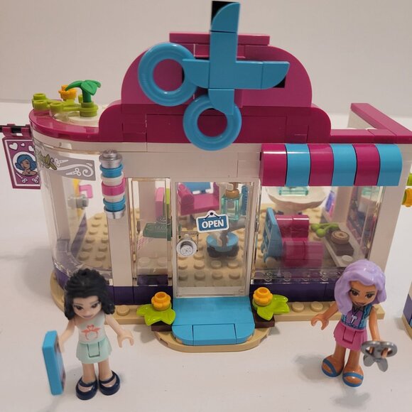 Lego Friends 41391 Heartlake Hair Salon Set With Minifigures Instructions - Picture 2 of 5